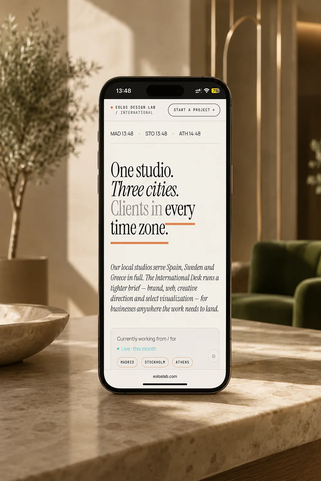 The studio in your pocket